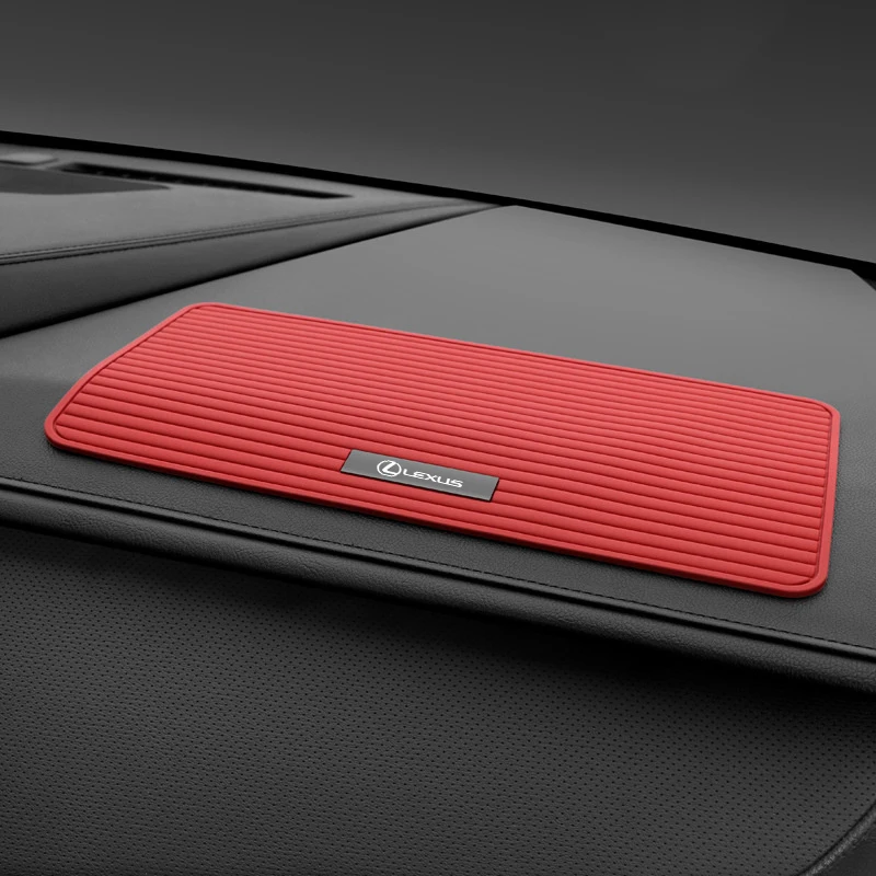 لكزس ES NX RX سيليكون سيارة عدم الانزلاق داش حصيرة لوحة القيادة لوحة لاصقة حامل مكافحة زلة حصيرة الهاتف وسادة واقية اكسسوارات السيارات #5