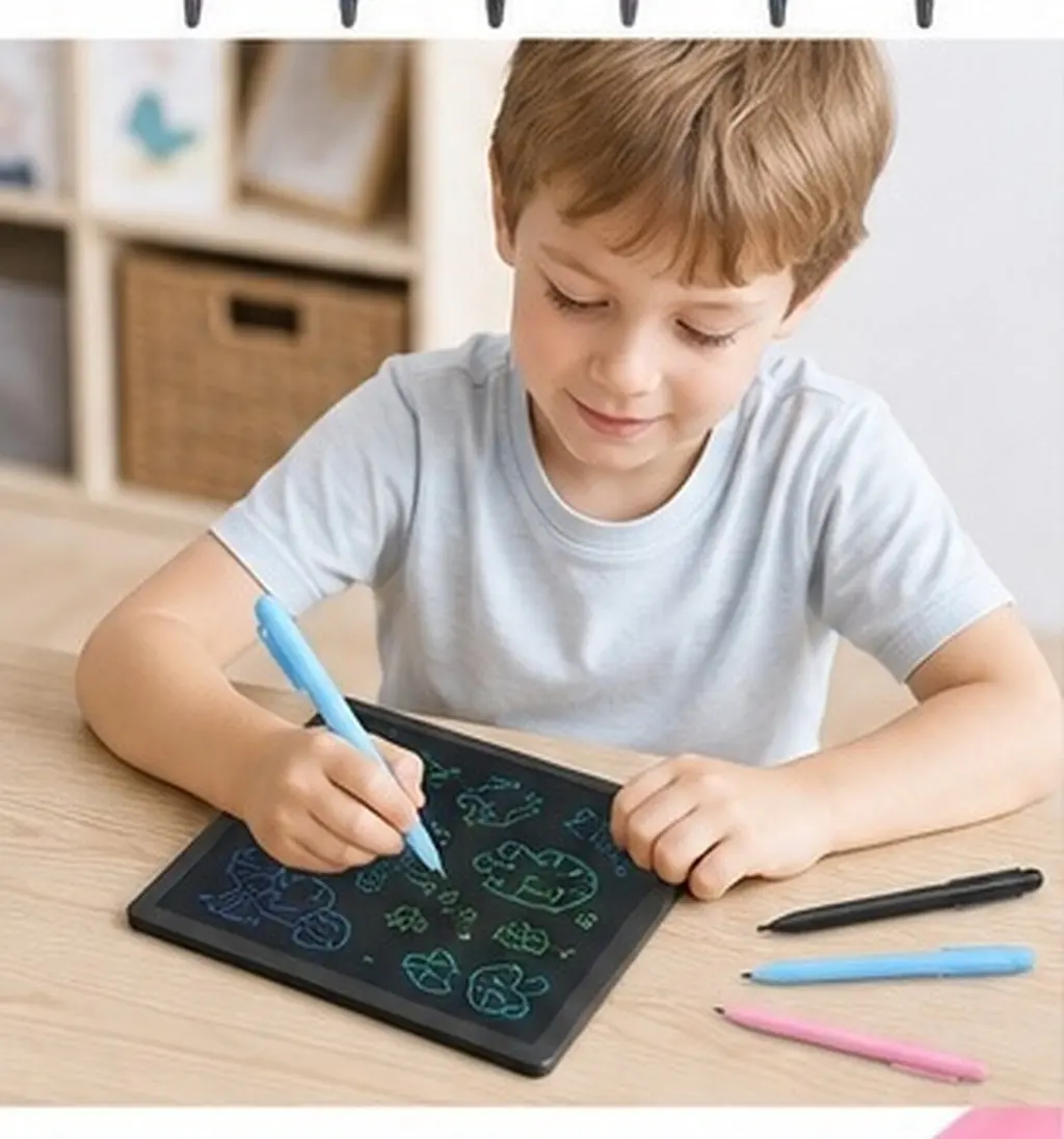 6Pcs LCD Writing Tablet Stylus Pen Replacement Drawing Board Pen Kids Tablet Portable Stylus Smooth Writing Touch Screen