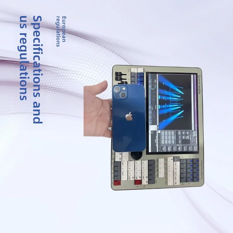 Entrega direta da fábrica console de quartzo portátil mini controlador iluminação de palco ktv cross-border multi-função dmx512 atacado