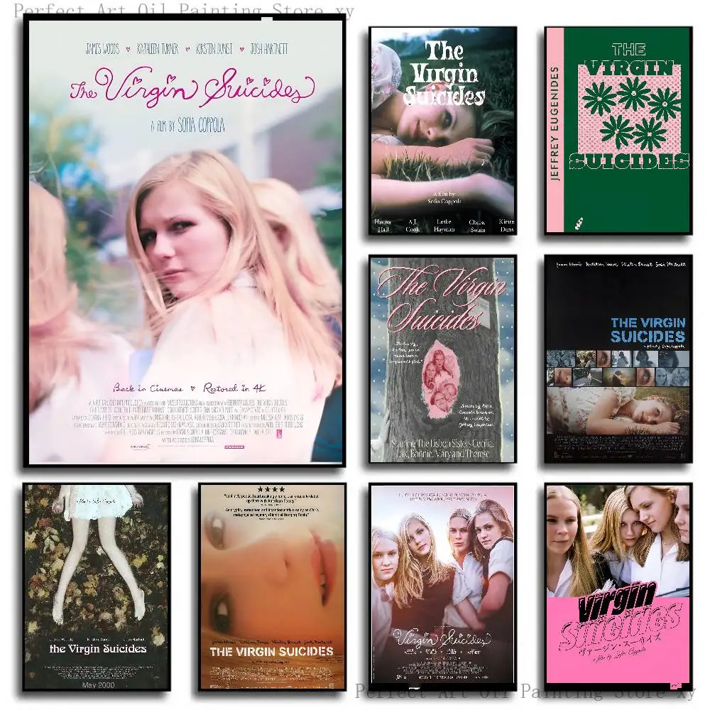 The Virgin Suicides Poster Self-adhesive Art Room Entrance Restaurant Wall Decor Art Painting