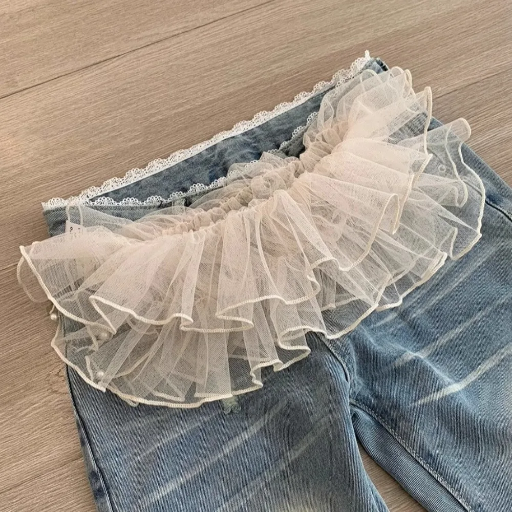 الحلو Balletcore شبكة التنانير الصغيرة Y2k الكورية نمط كشكش التنانير عالية الخصر بلون بعقب الستار النساء