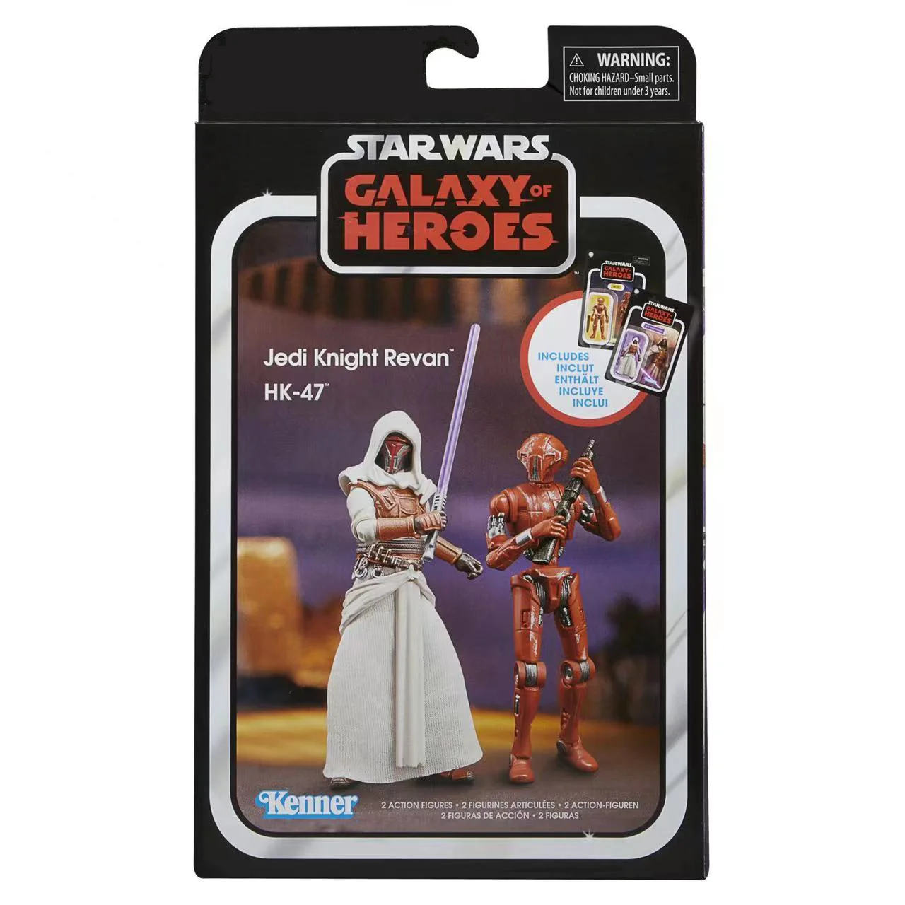 3.75 นิ้ว Star Wars Calaxy Of Heroes Jedi Knight Revan "Hk-47" อะนิเมะ Action Figure ของเล่นอะนิเมะอุปกรณ์ต่อพ่วง Decor Figurine