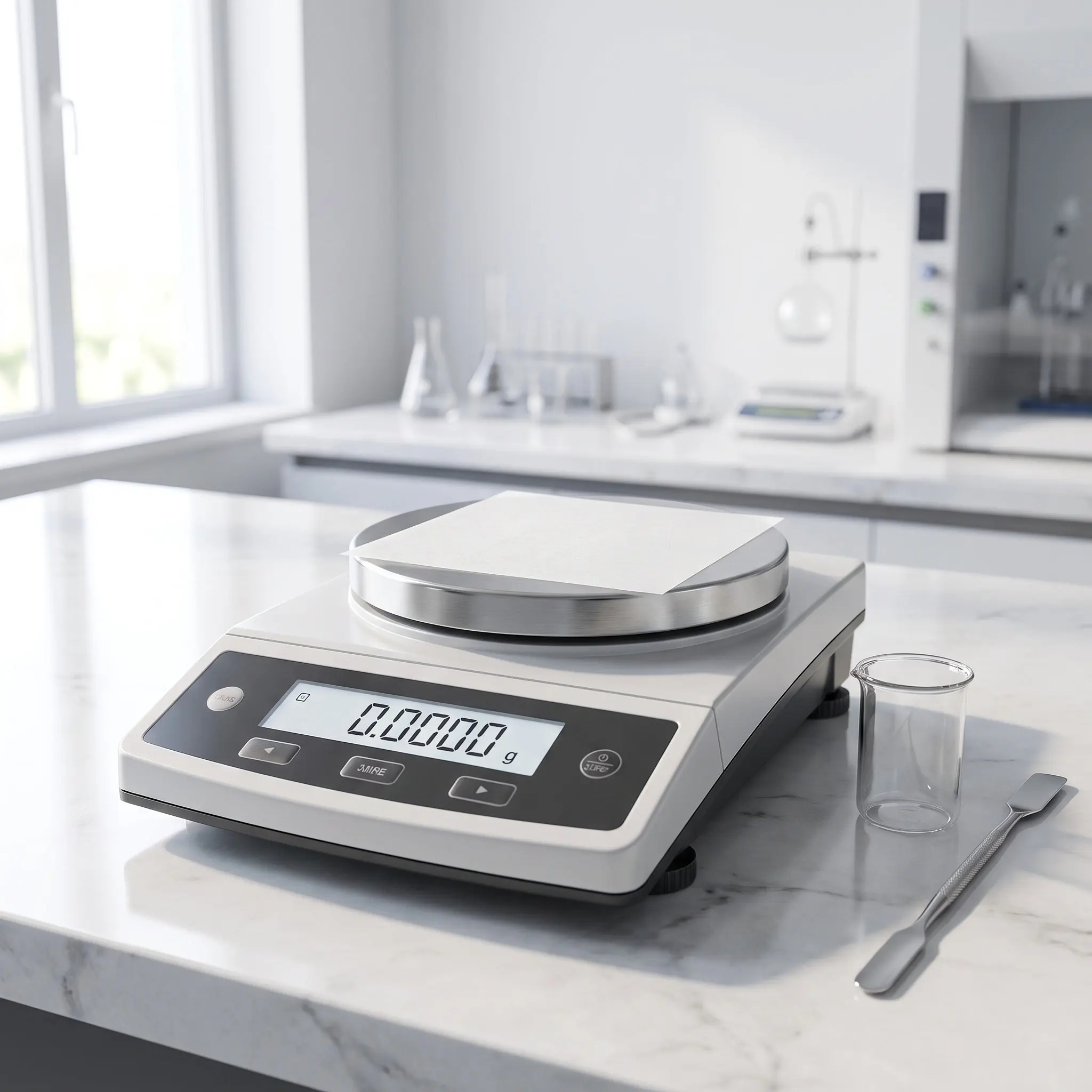 500Pcs Lab Weighing Paper Non Stick Double Sided Thickened Analytical Scale Sample Measurement Balance Sheets 3.9x3.9inch