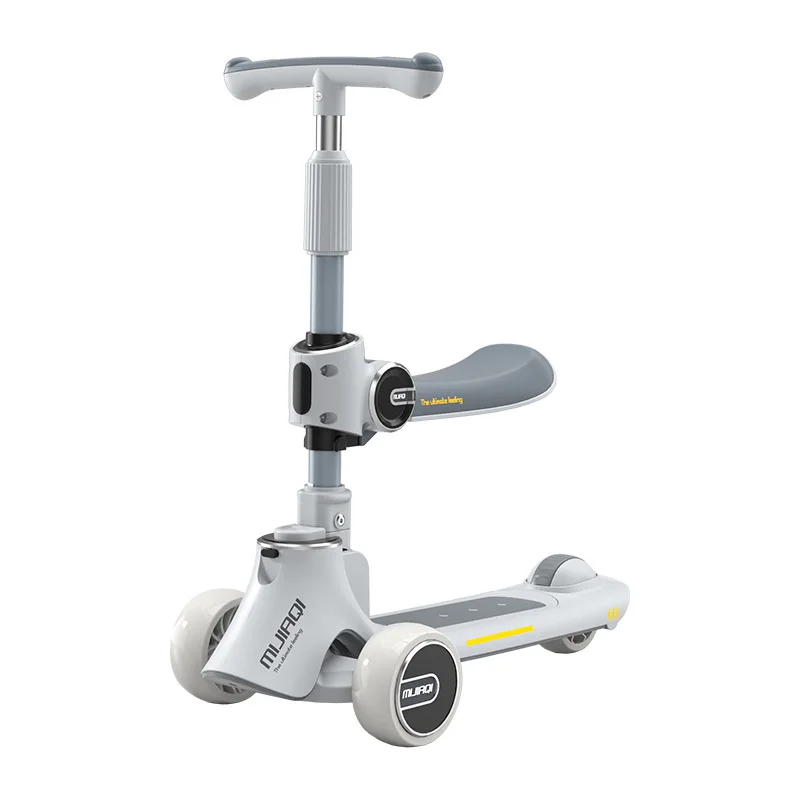 Scooters for children 3 in 1 Scooters for children aged 2-12 that can sit and slide with one click