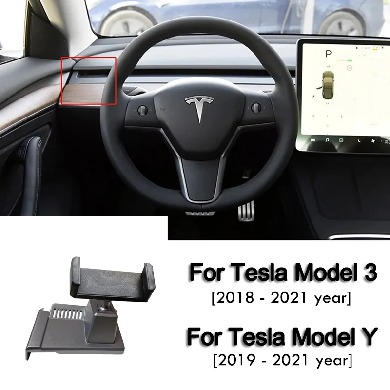 Per Tesla Model 3 Model Y 2018-2022 supporto per telefono cellulare per auto supporti per presa d\'aria staffa per supporto GPS universale accessori