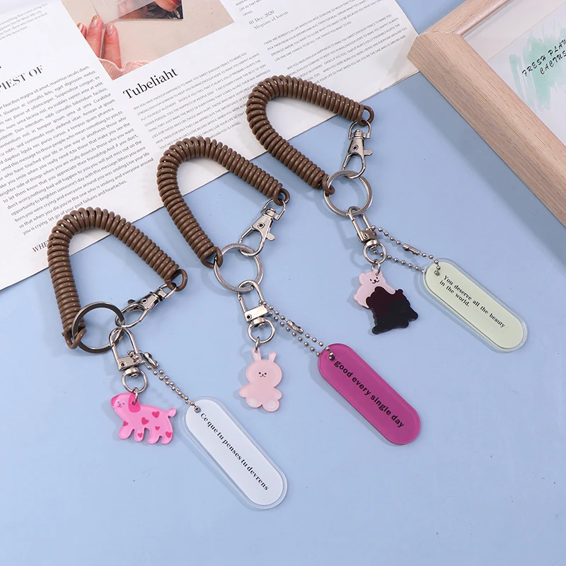 Cute Little Monster Keychain Pendant Fashion Bag Decoration Accessories Hanging Charms