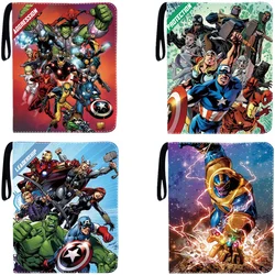 400pcs/900pcs Card Album Book Anime Marvel Spider Man Iron Man Thor Collection Card Zipper Game Cards Binder Holder kids Gift