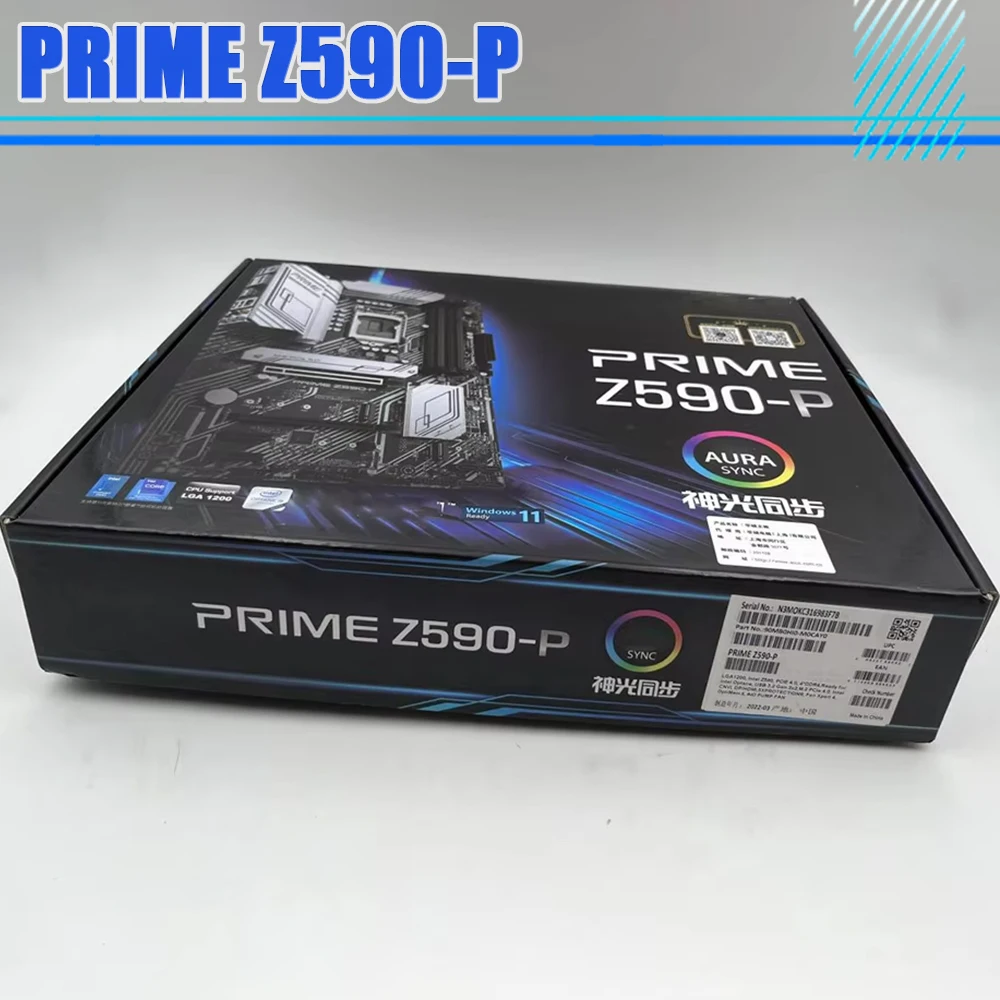 PRIME Z590-P 128GB DDR4 PCI-E 3.0 Motherboard LGA1200 Z590 ATX