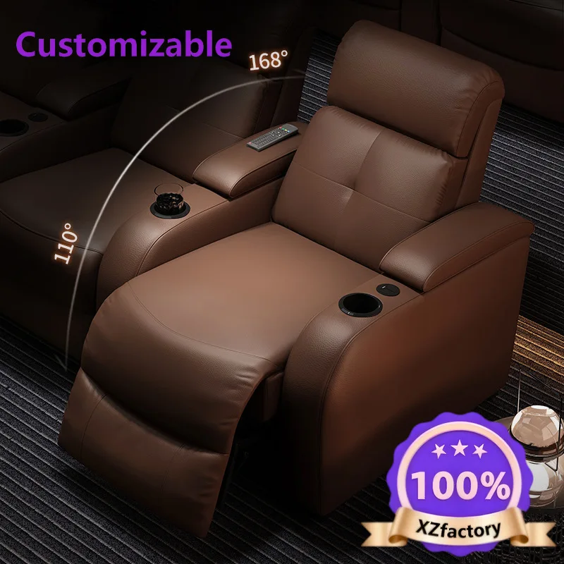 Factory Direct 2026 Top espacio de cabina, sillón, unidad pequeña, sofá de cine en casa de pared cero