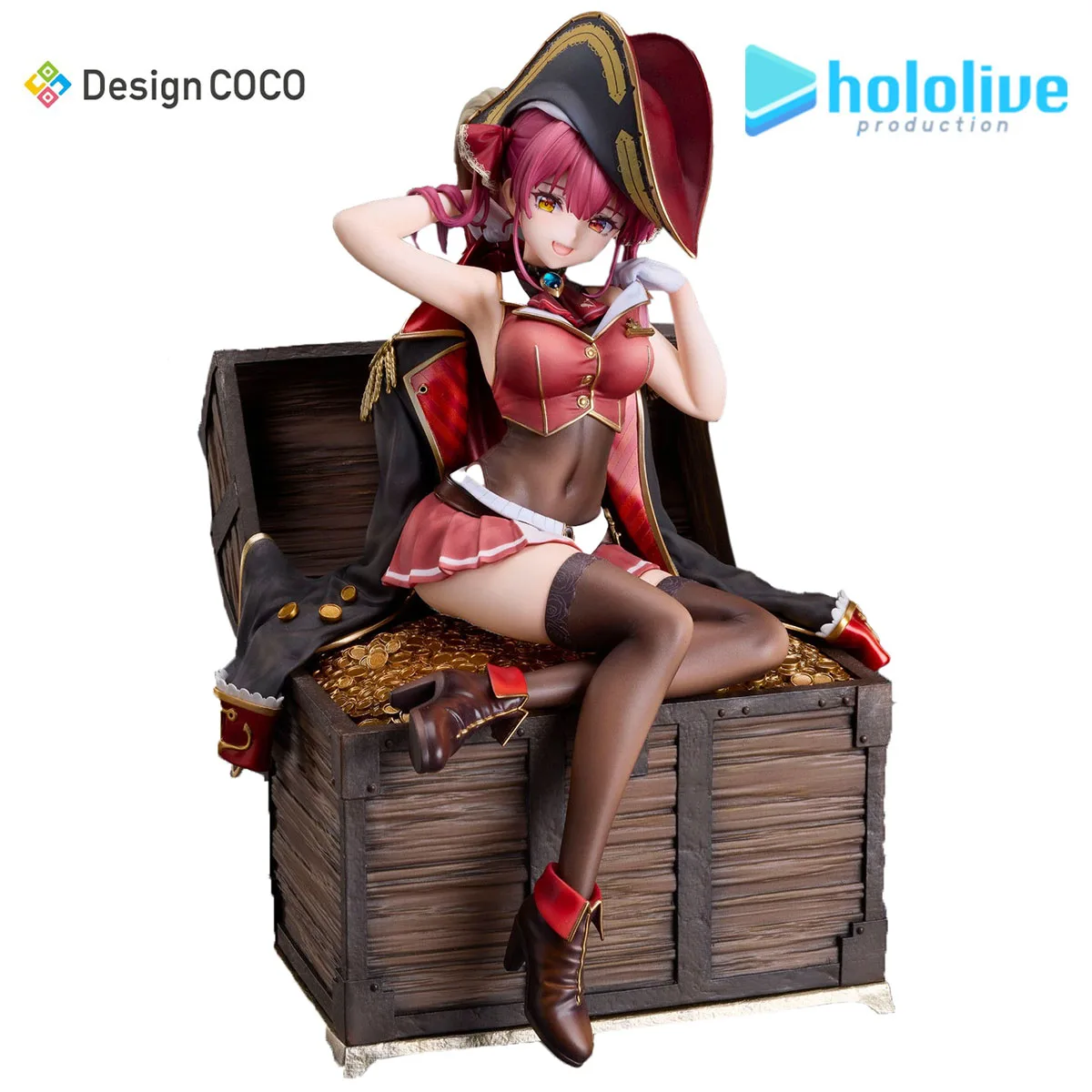

100% Original Design Coco Hololive Houshou Marine Anime Figure Action Figure Collection Series Model Toys Garage Kit