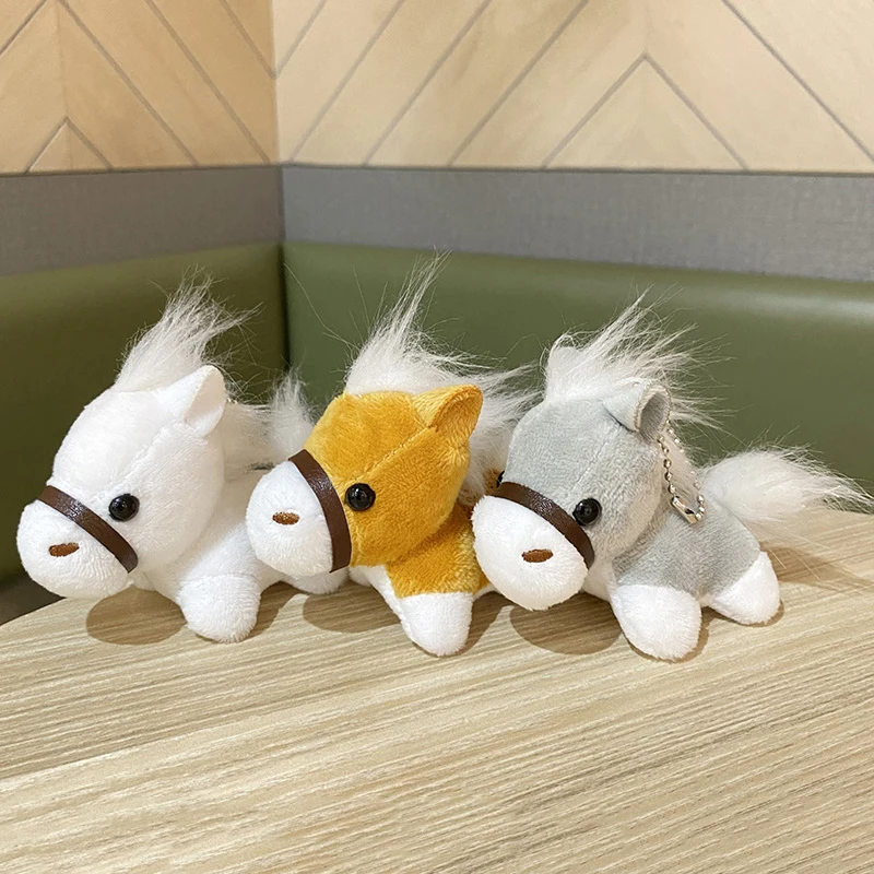 1Pcs Toy Plush Animal Kawaii Ornaments Bulk Toys Key Hanging Decor Pp Cotton Keychain