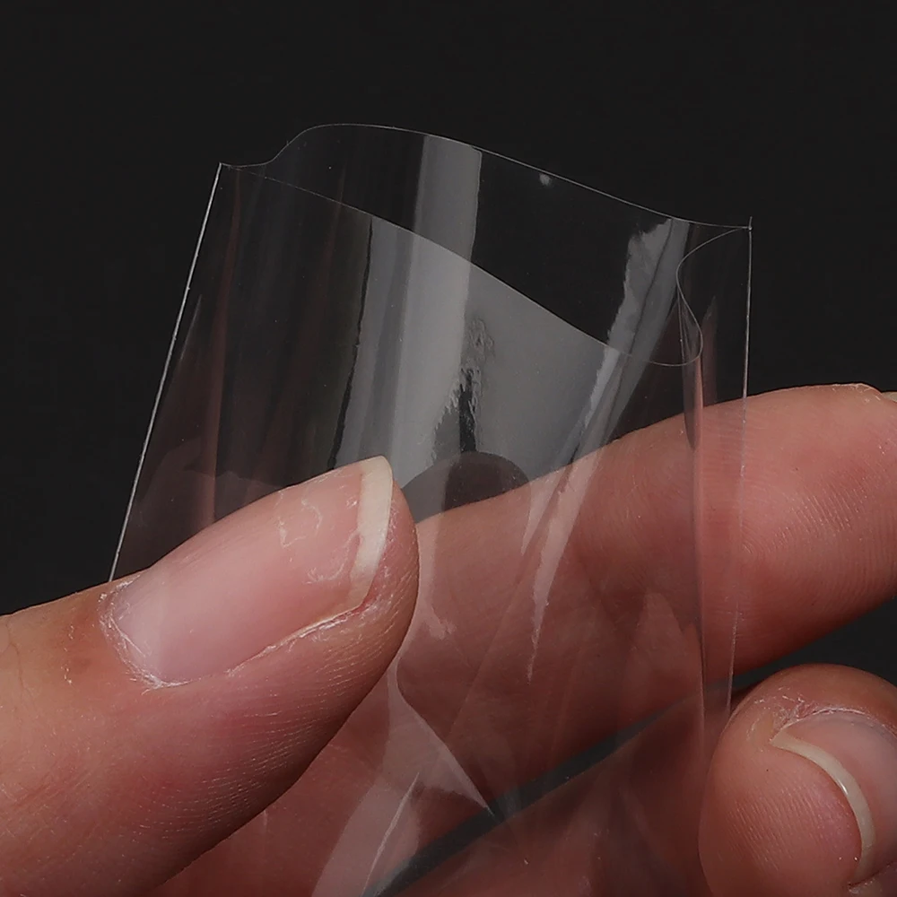 100 Stück transparente Flachbeutel mit Drehverschlüssen, klare OPP-Beutel für Party- und Hochzeitsbedarf, Geschenkbeutel, Süßigkeiten-, Dessert- und Festival-Geschenkverpackung – Detail 3