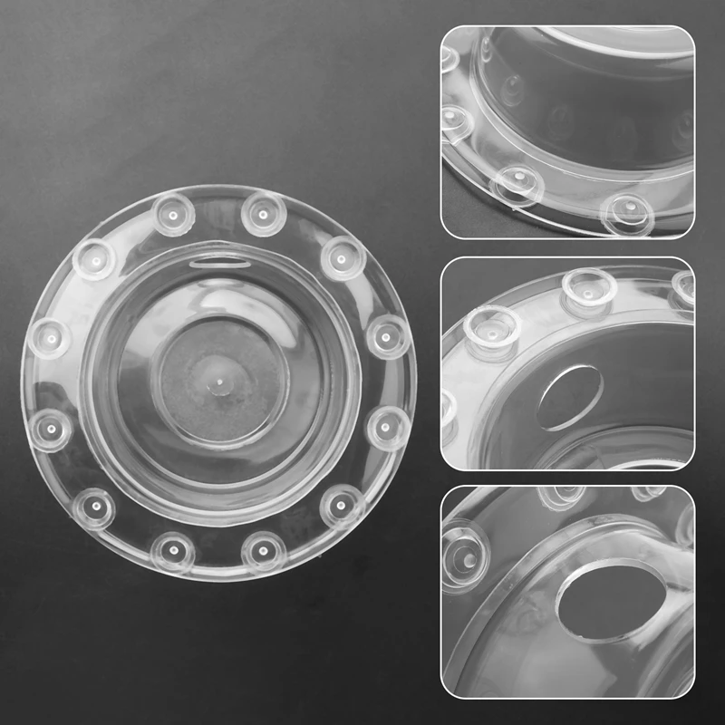 AA81-2 Pack Bathtub Overflow Drain Cover Suction Cup Seal Bathtub Stopper For Deeper Bath For Bathroom Overflow Drains