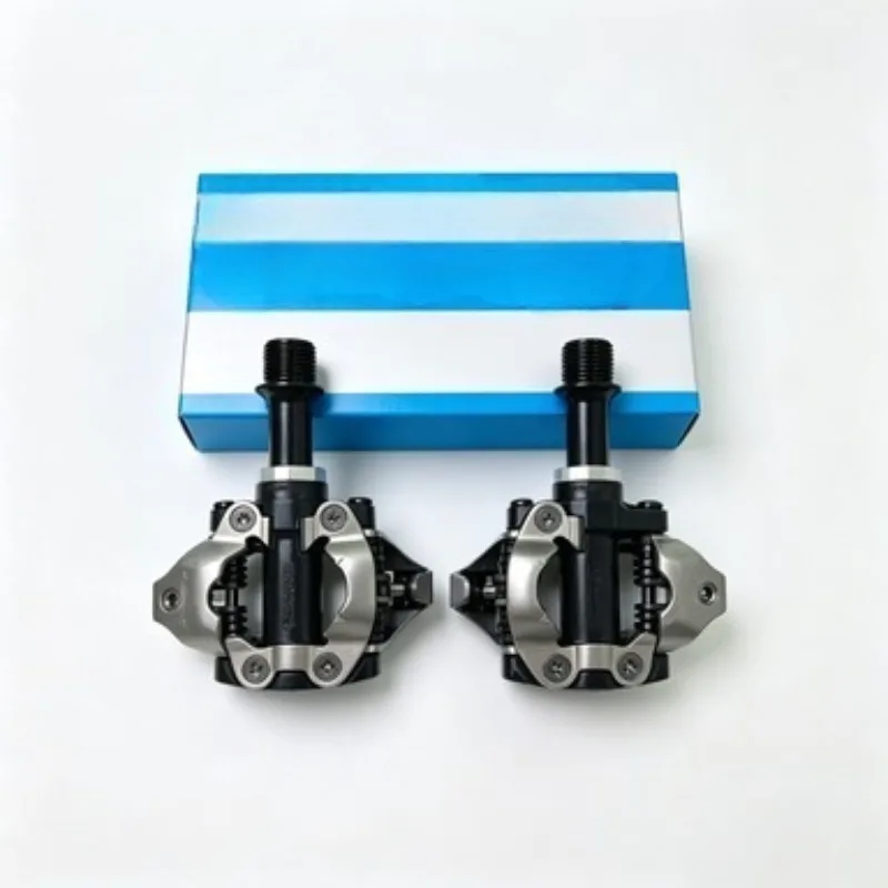 Shimano Mud-Shedding CrMo Spindle W/ SM-SH51 Cleats MTB PD-M540 SPD Pedals Dual-Sided Entry Open Binding