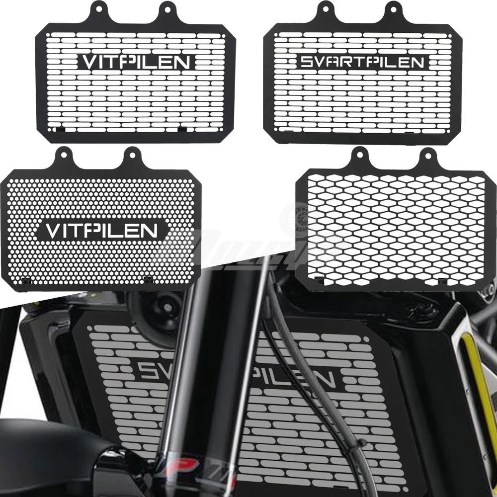 

Motorcycle Aluminum Radiator Grill Guard Protector Cover For Husqvarna Svartpilen/Vitpilen401 SCARTPILEN 401 VITPILEN 2018-2023