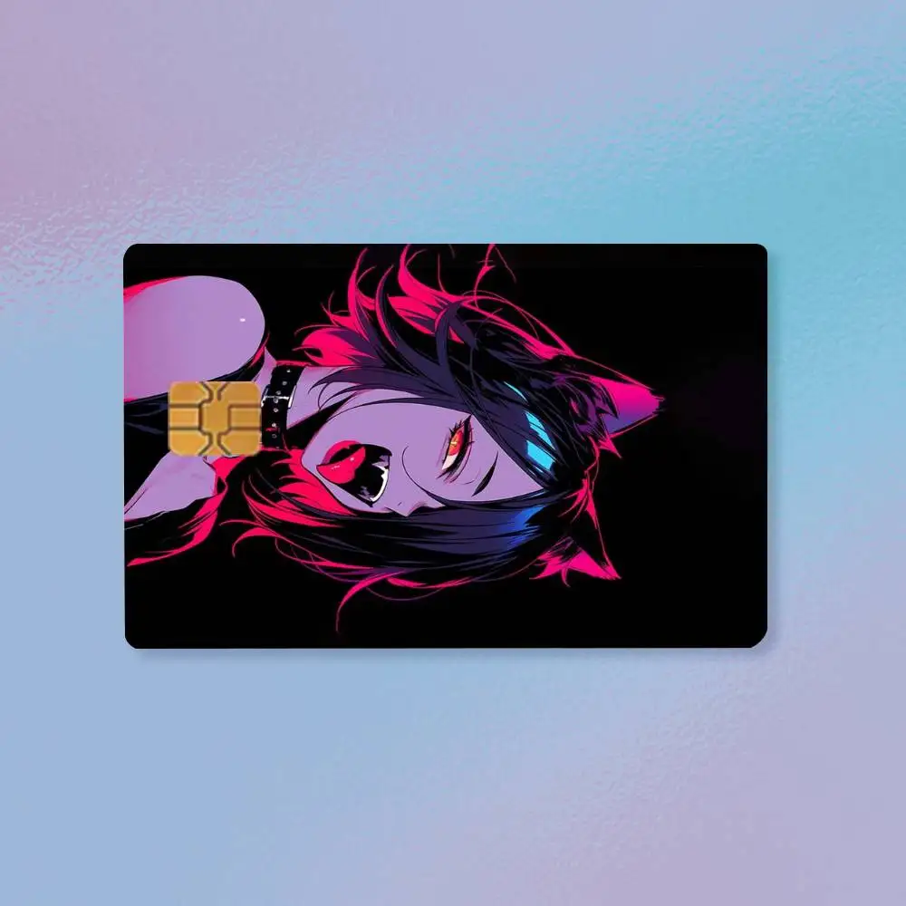 Neon Imp  Credit Card HD Stickers Premium matte film effectively prevents fingerprints and daily abrasion.