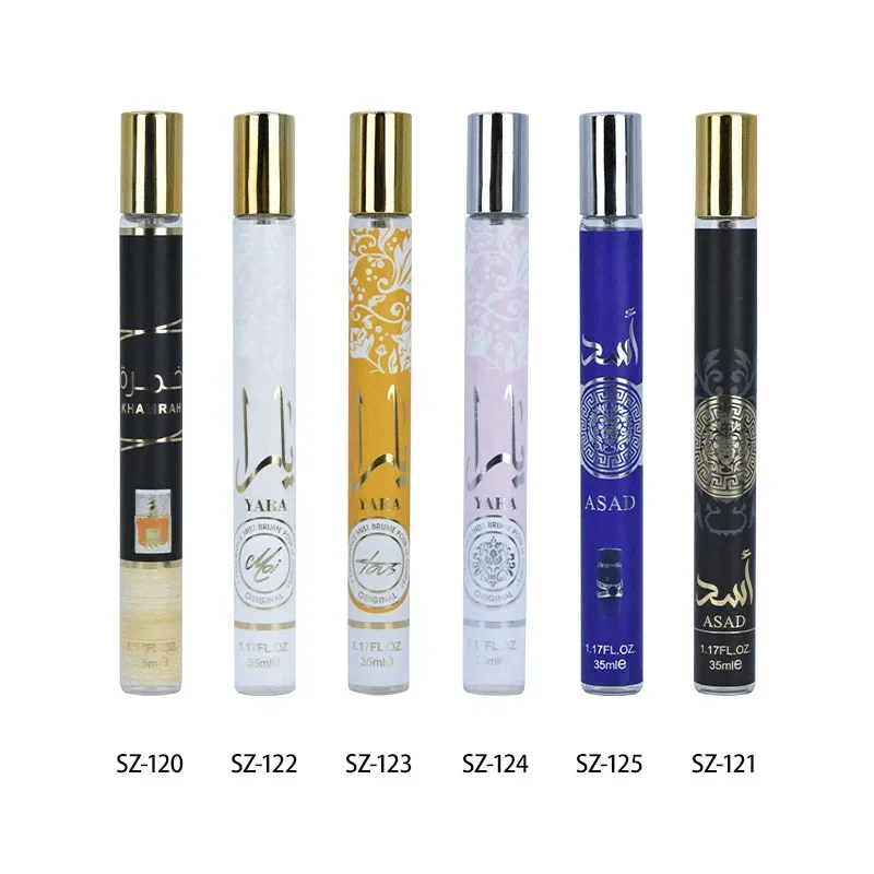 35ml Small Test Tube Arabian Perfumes Lasting Fragrance Spray Floral Scent Eau De Parfum Cologne Deodorants High Quality Gifts