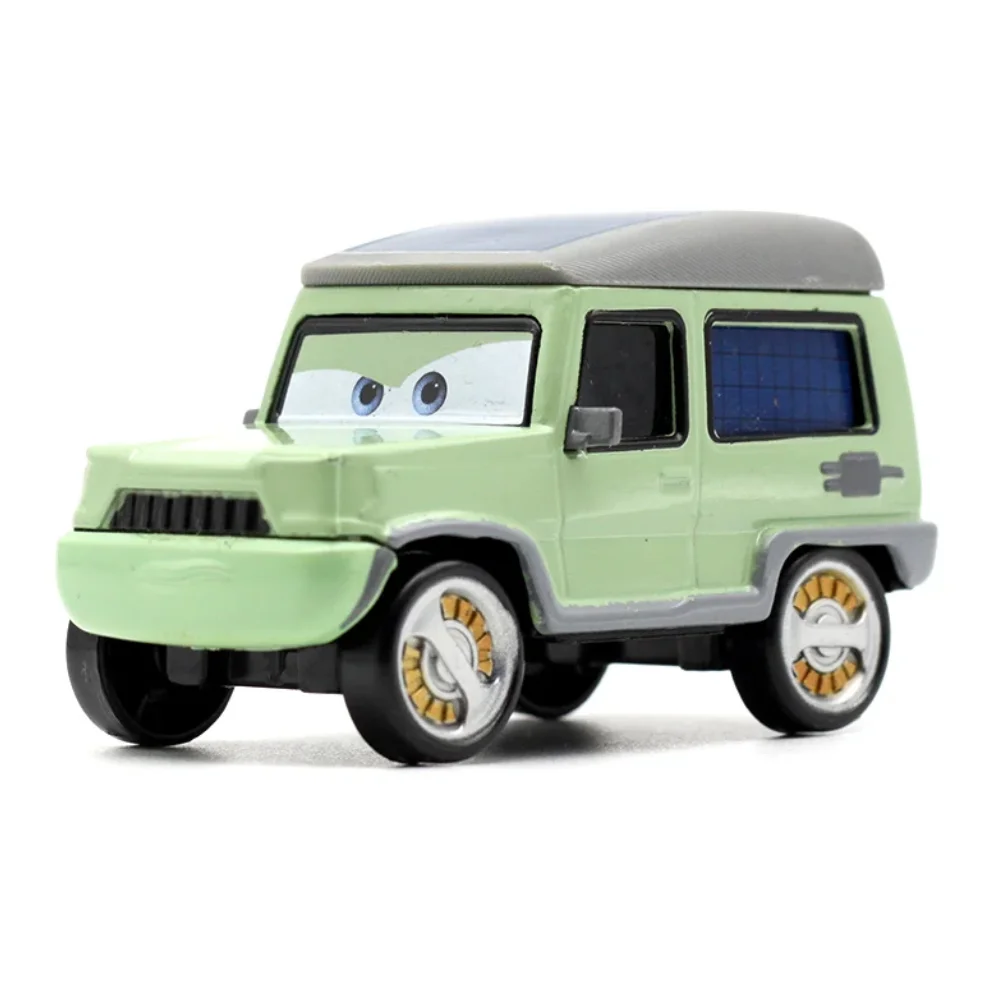 # NIEUWE Kinderen Auto Pixar Cars 2 3 Lightning McQueen Fillmore Frank 1:55 Metalen Model Racewagen Speelgoed Kinderen Verjaardagscadeau