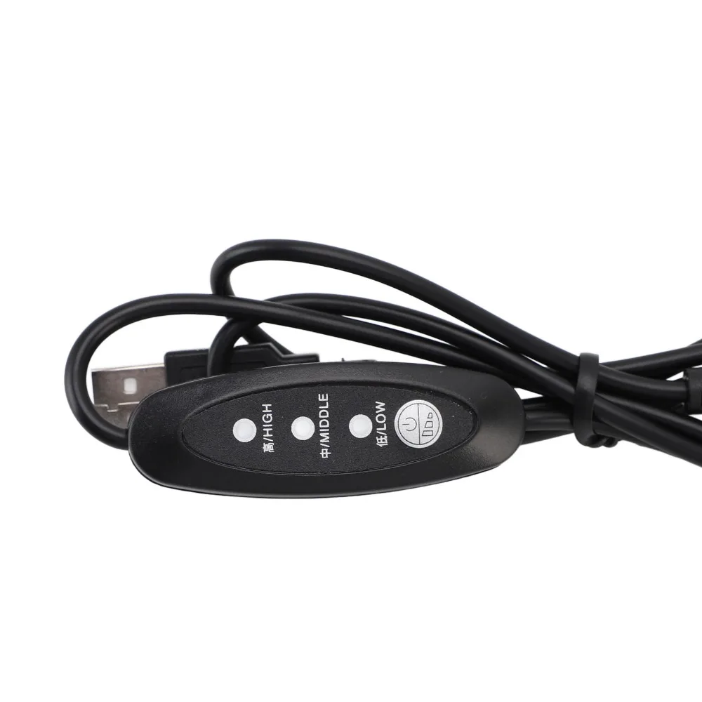 3 Speed Vibration Motor 3000-4500RPM USB Power Electric Vibrating Motor 1.1M Power Cable DC5V Massage Vibrator Motor