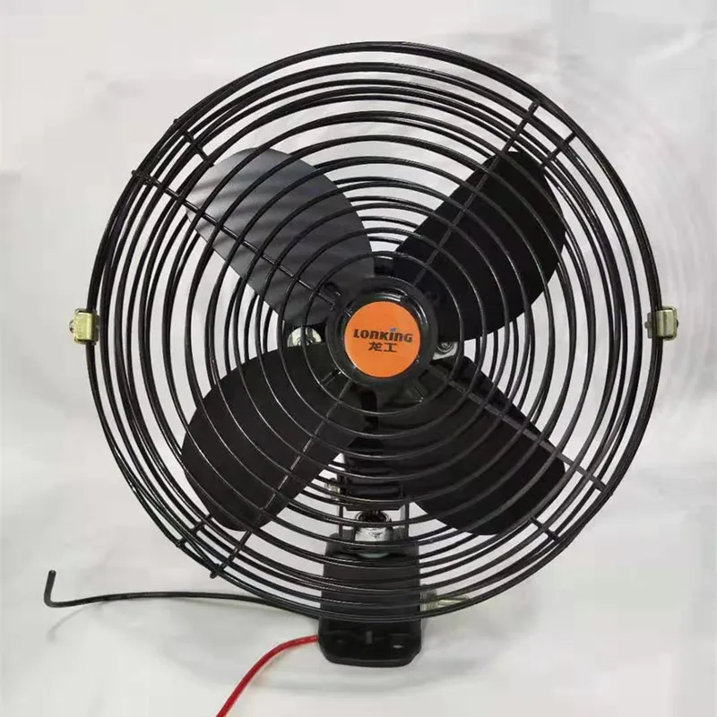 12V metal büyük rüzgar elektrikli fan karavan için