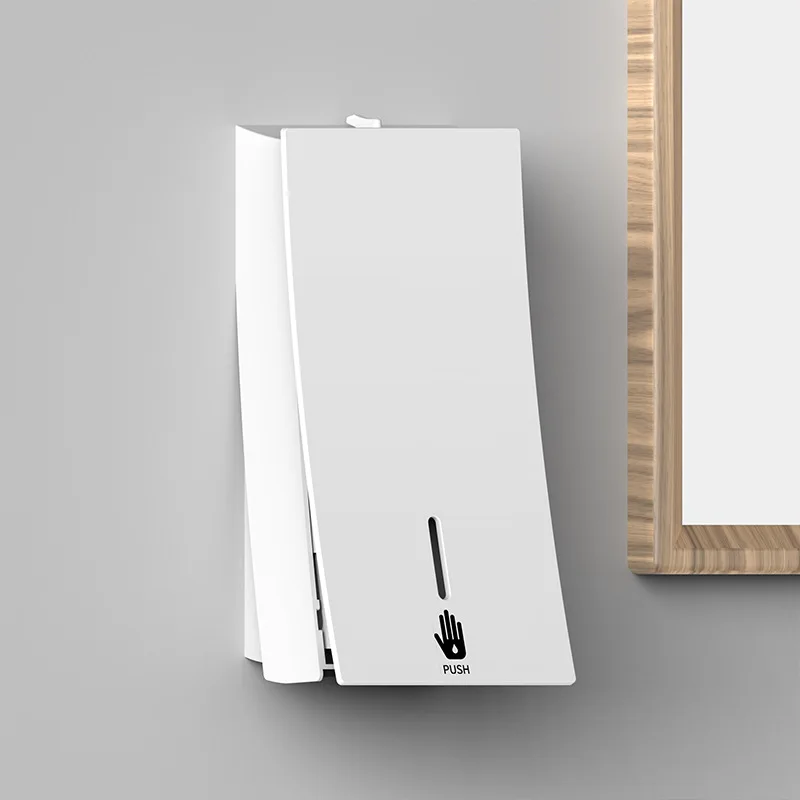 Black 550ML Bathroom/Kitchen Soap Dispenser ABS Press Type Soap Dispenser Simple Installation Liquid Soap Dispensers