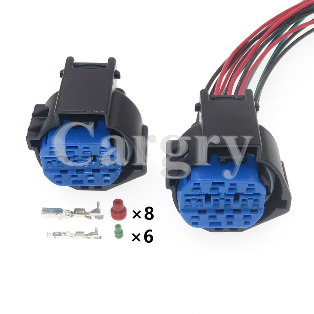 

1 Set 14P Miniature Auto Electric Male Female Docking Waterproof Connector AC Assembly Car Harness Socket Automotive Parts