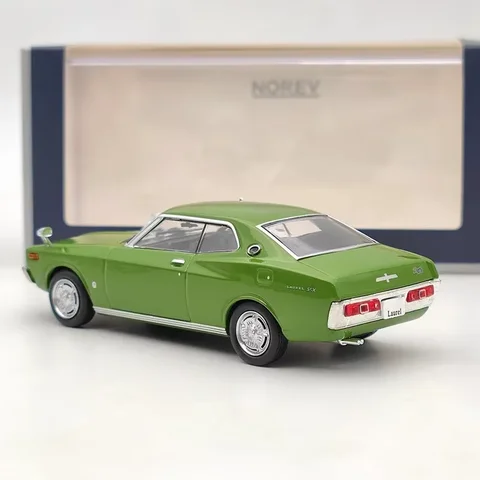 Norev Diecast Alloy 1/43 Scale Laurel Hard Top 2000 Green Classic Car Model Static Collection Decorated Holiday Gifts Toy