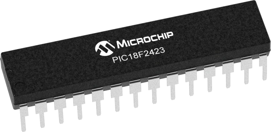 Pic18F2423-I/Sp Mcu 8 bits Pic Risc 16Kb Flash 2,5V/3,3V/5V Tubo Spdip de 28 pinos