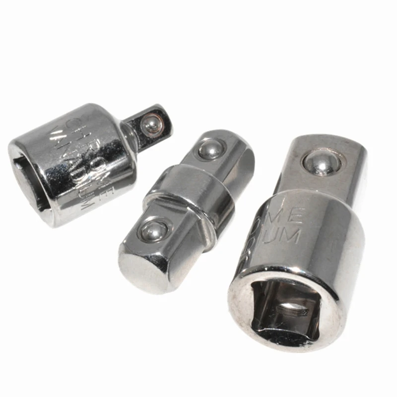 5 sztuk kwadratowy grzechotkowy Adapter gniazda reduktor konwerter zestawy zestaw 1/4-Cal 3/8-Cal 1/2-Cal sterownik konwersje automatyczne działanie