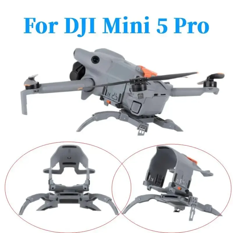 Landing Gear For DJI Mini 5 Pro Drone Aerial-camera Independent Spider-Leg Heightened Landing Gear For DJI Mini 5 Pro Drone