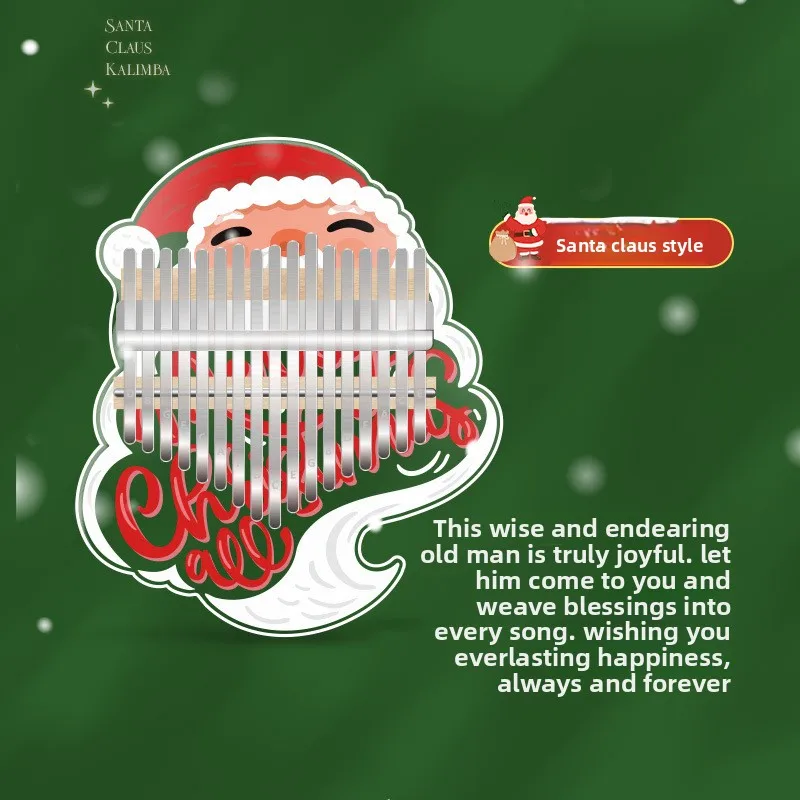 Christmas Gift Piano Kalimba Piano 21-tone Finger Piano Kalimba Holiday Gift Cross-border