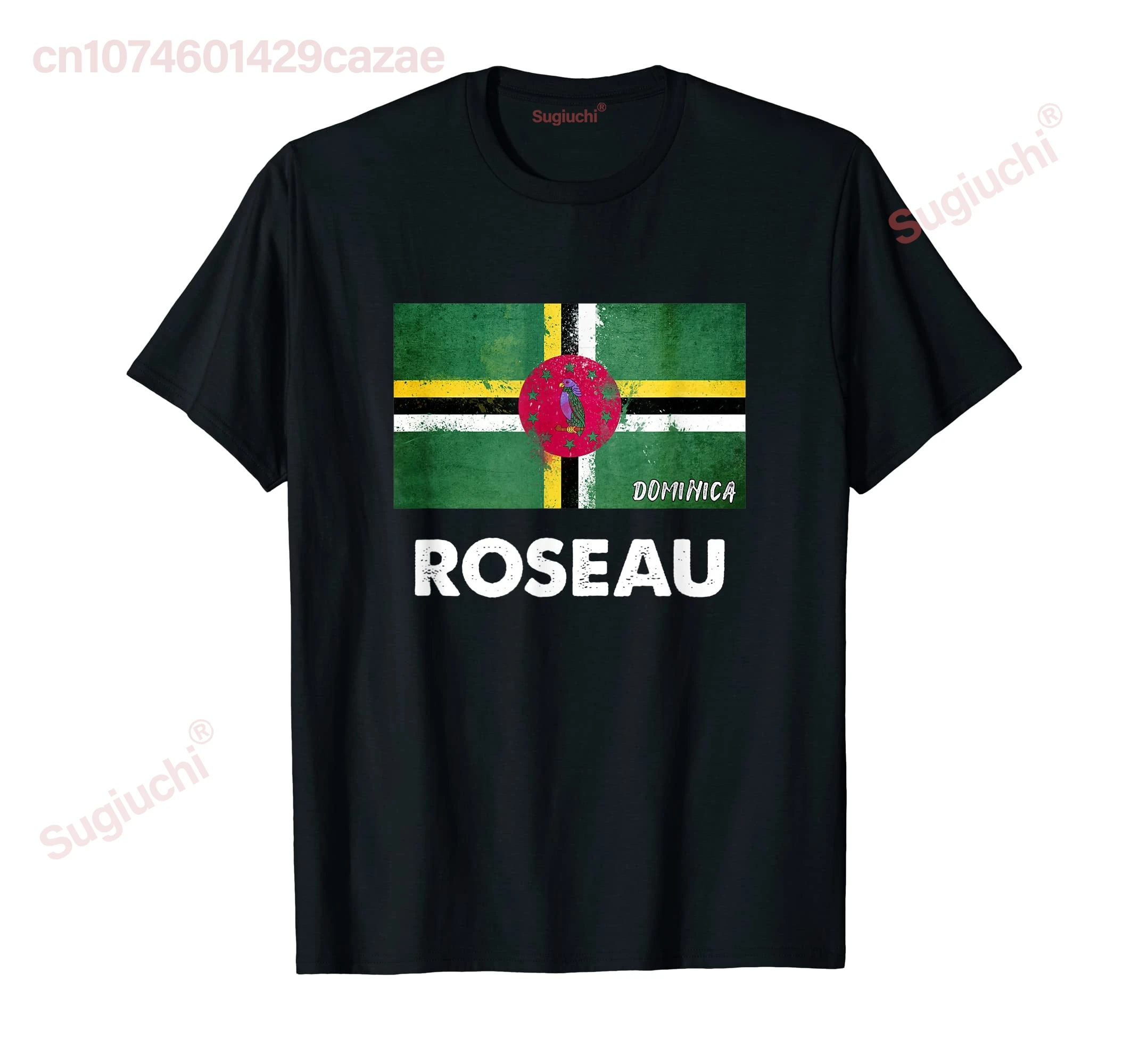 100% Cotton Roseau Dominica Shirt T-Shirt MEN WOMEN UNISEX T Shirts Size S-6XL