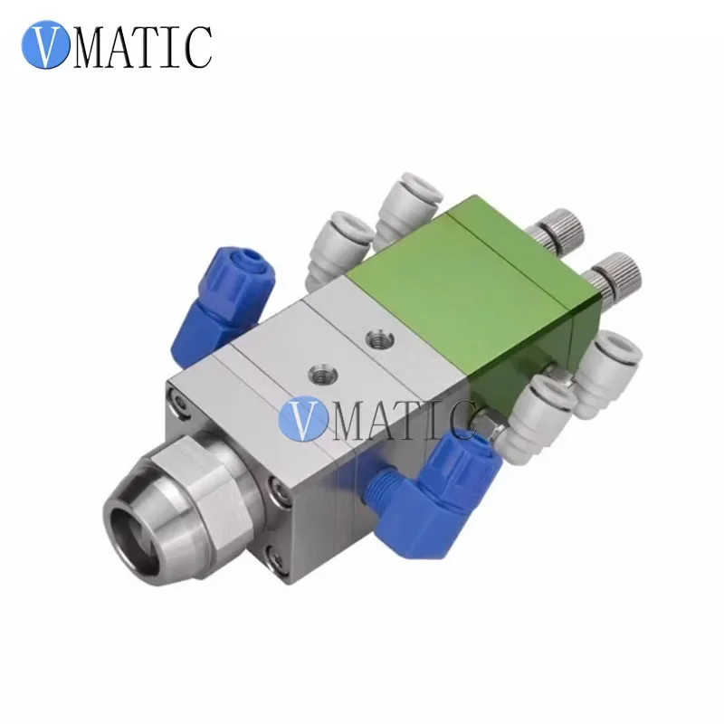 Free Shipping High Flow Single/Dual Cylinder Dual-Fluid Retractable Adjustable Dispensing Valve (1:1 & 2:1 Ratio)