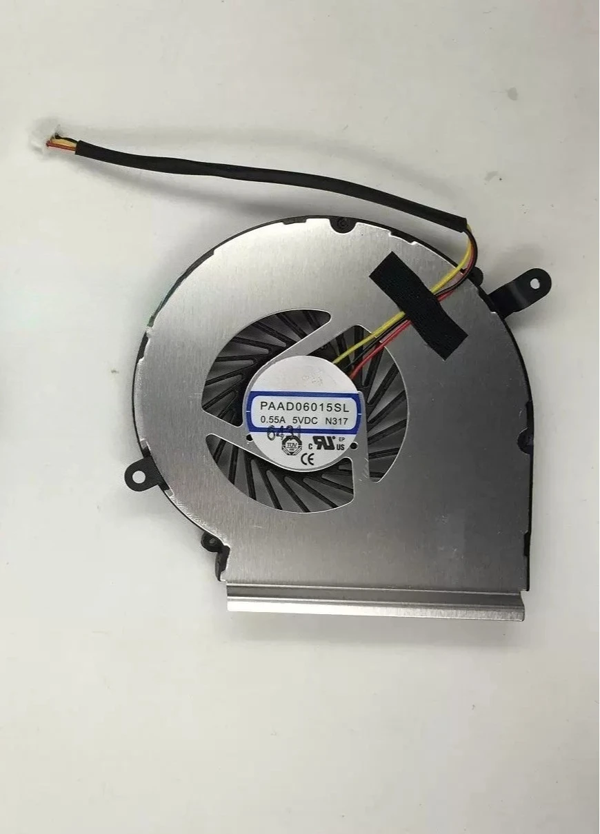 New Original CPU Fan Heatsink for MSI GE62 GL62, Thick Heat Pipe