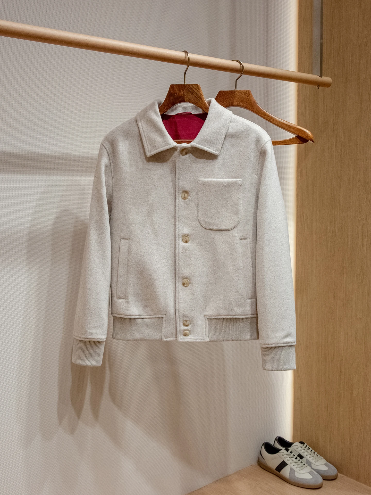 

Camere шерстяное повседневное мужское шерстяное пальто с воротником-стойкой подходит Faion Urban Sle Long Sve с застежкой на одной пуговице