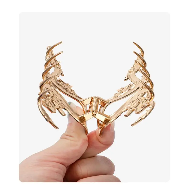 1 Uds. Pinza para el pelo de dibujos animados creativa y bonita, pinzas para el pelo grandes de dragón y barco, pinza para el pelo de moda de gato japonés, accesorios para el cabello para mujer