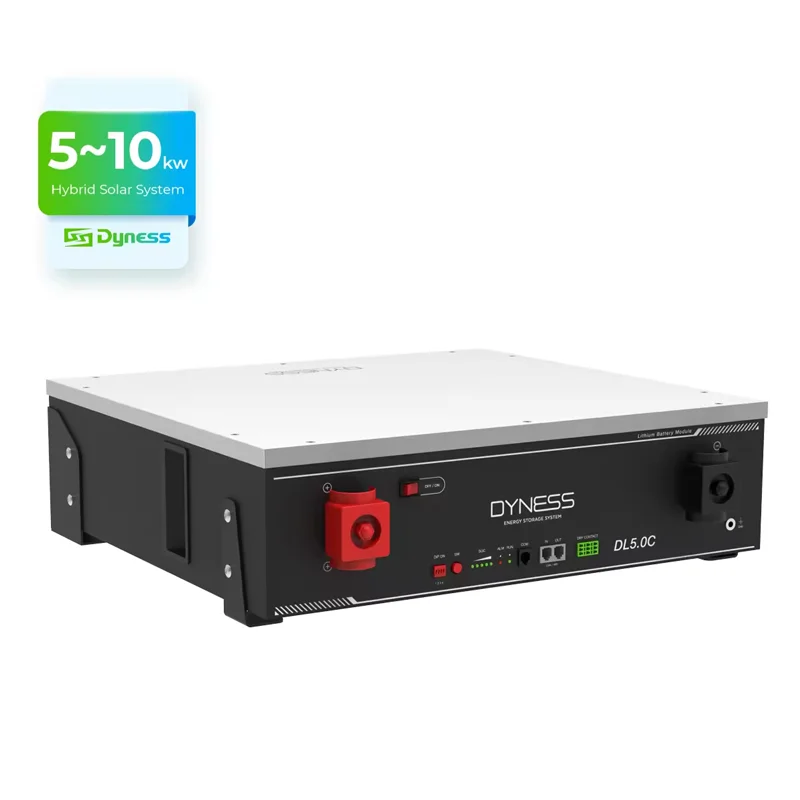 แบตเตอรี่ลิเธียมไอออนโซลาร์เซลล์ TLF High Safety Dyness แรงดันต่ำ ติดผนัง รุ่น DL5.0C แบบเรียงซ้อน พร้อมแบตเตอรี่ LFP 5.12KWH 100AH สำหรับใช้ในบ้าน