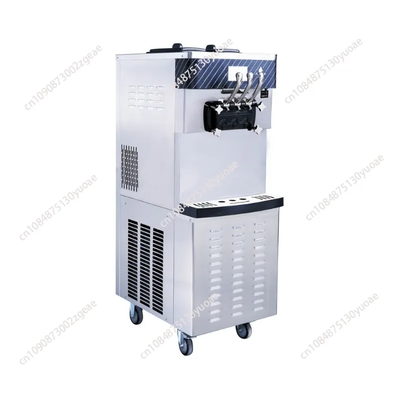 for Professional Stainless Steel Commercial Soft Ice Cream Maker 2+1 Flavors Ice Cream Maker Machine