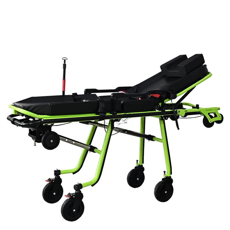 Medical Folding Emergency Stretcher Ambulance Automatic Loading Stretcher