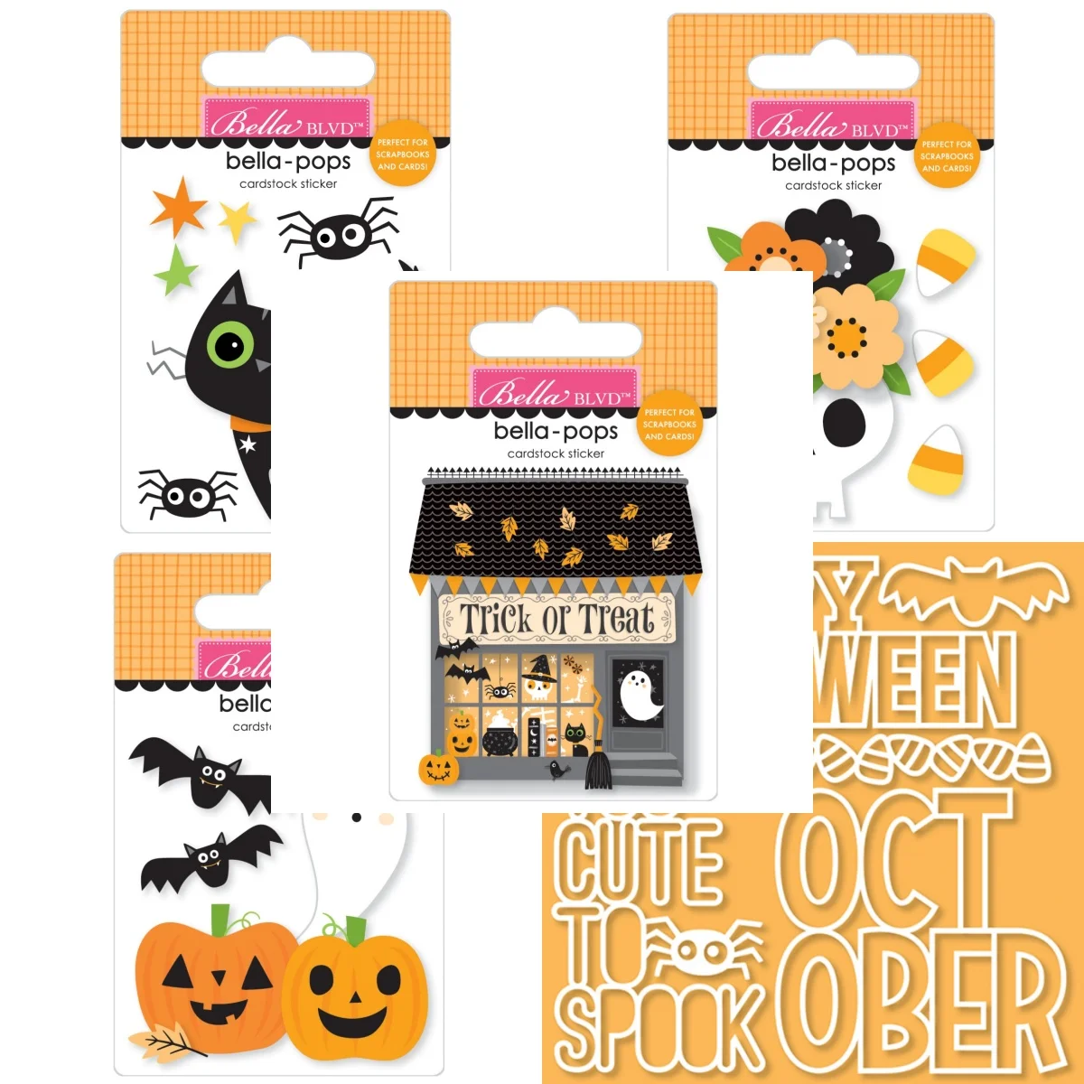 July 2026 New Zoo Day Halloween Metal Cutting Dies for DIY Greeting Card Scrapbook Diary Decoration Embossing Template Supplies