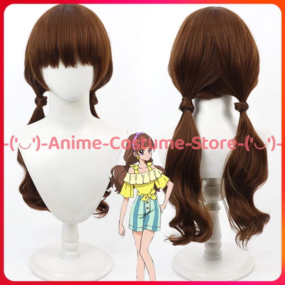 Princess Pretty Cure Tenkawa Kira Cosplay Wig Casual Outfit Anime Character Halloween Carnival Party Costume Wigs Synthetic Hair