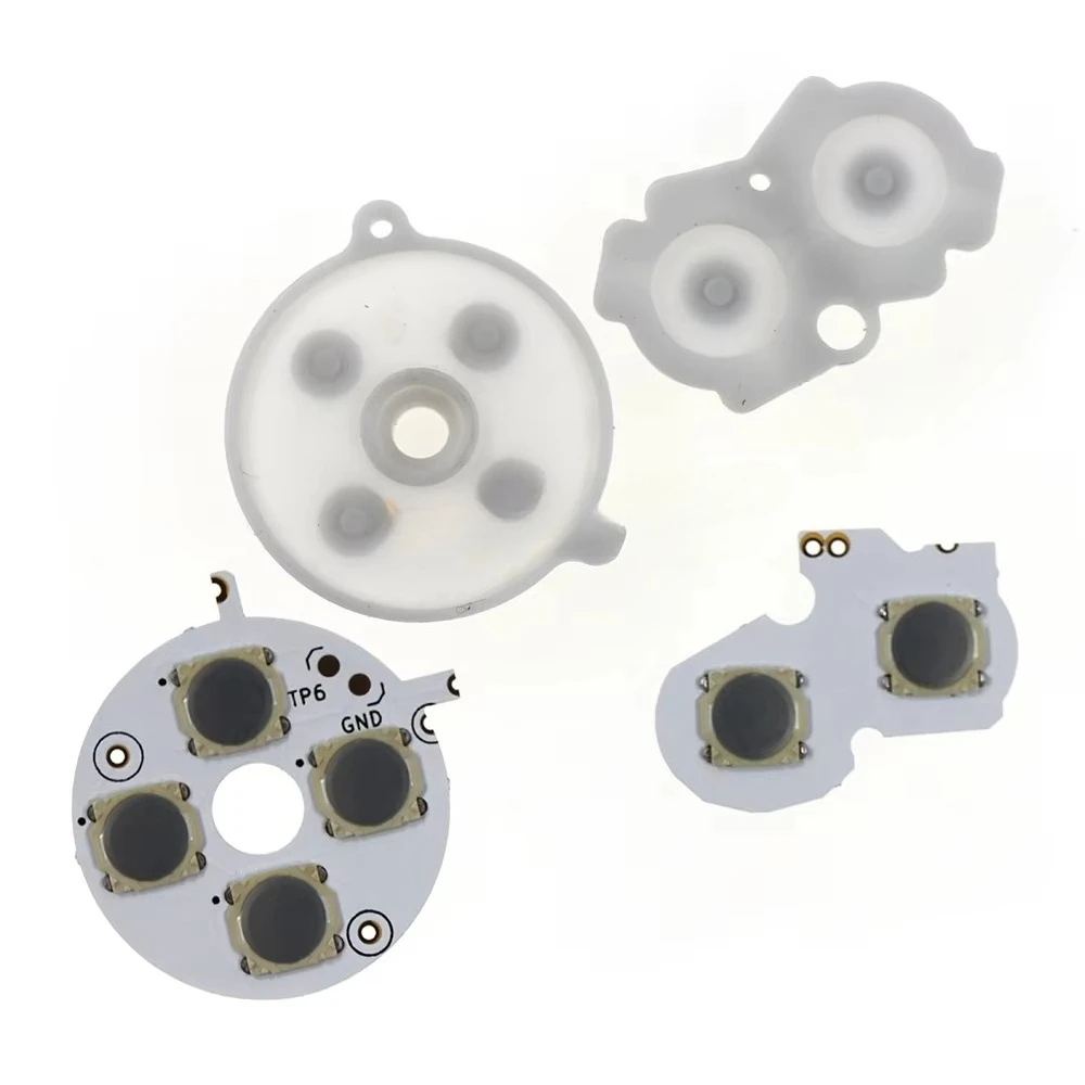 1Set SP Button Replacement 4 in 1 Conductive Rubber Pad Membrane Button Mod Kit for Modification
