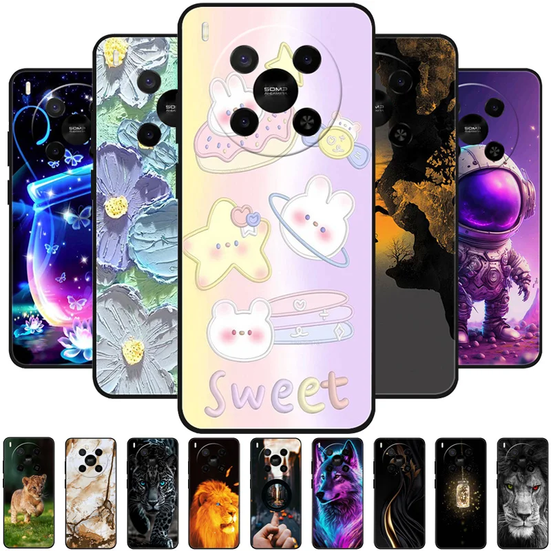 Para ZTE Axon 70 fundas de moda Blade V70 Design/V70 Vita Funda de teléfono de silicona TPU suave para Nubia V70 Max Funda de parachoques a prueba de golpes