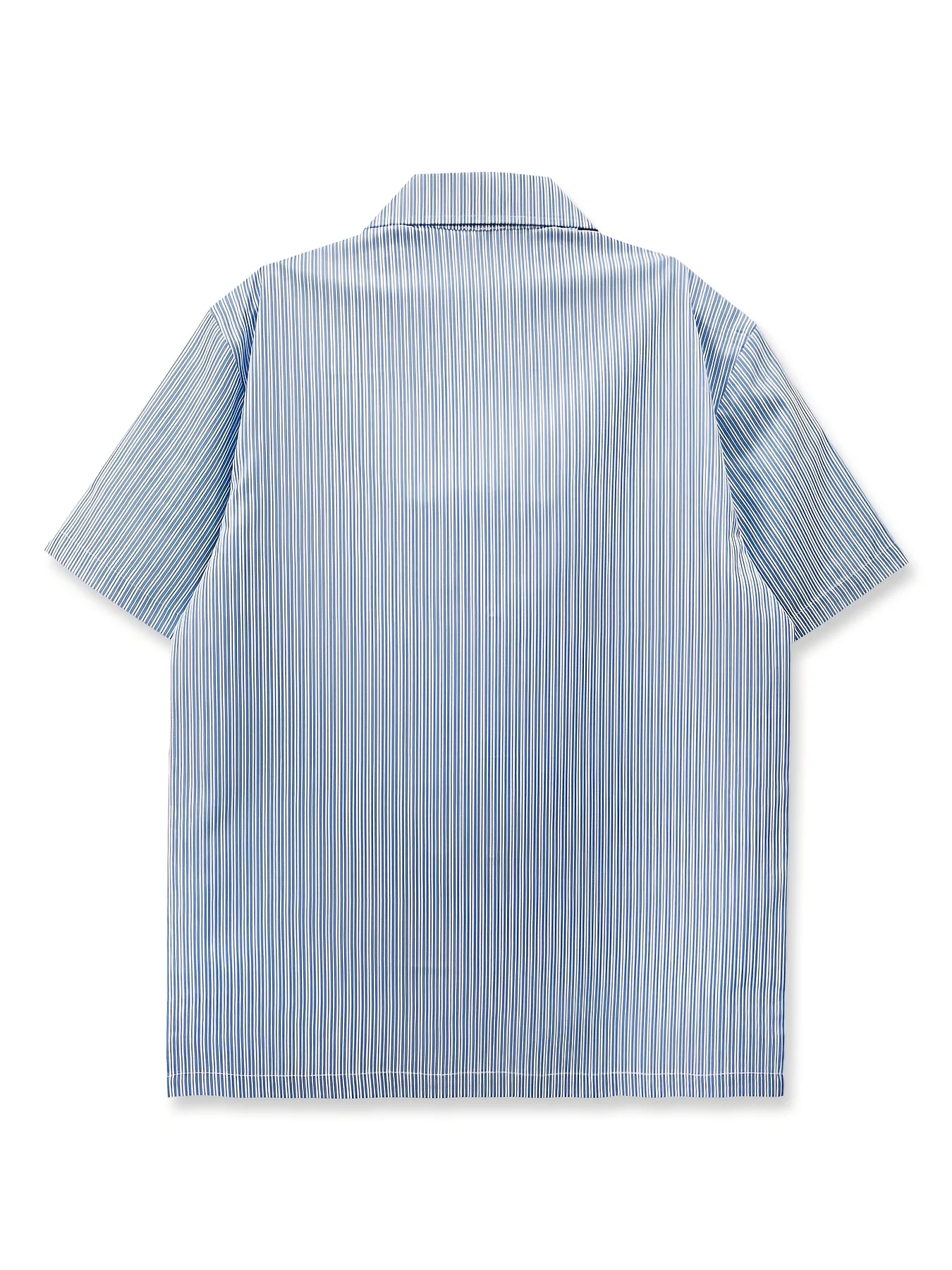 Print Shirt, Unisex Style for Both Men And Women, Blue Striped Top Featuring a Cute Doodle-Style Dachshund, Couple'S Shirt, Stre