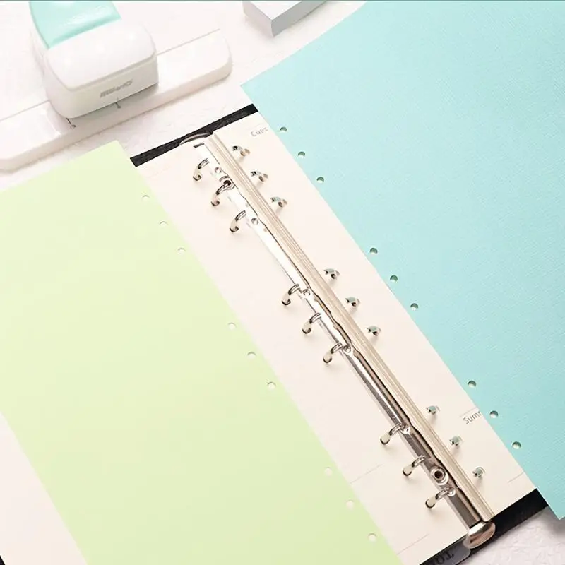Heavy-Duty 3/6/9 Hole Puncher Fits A4/A5 Paper Up to 8 Sheets Ideal for Work or School