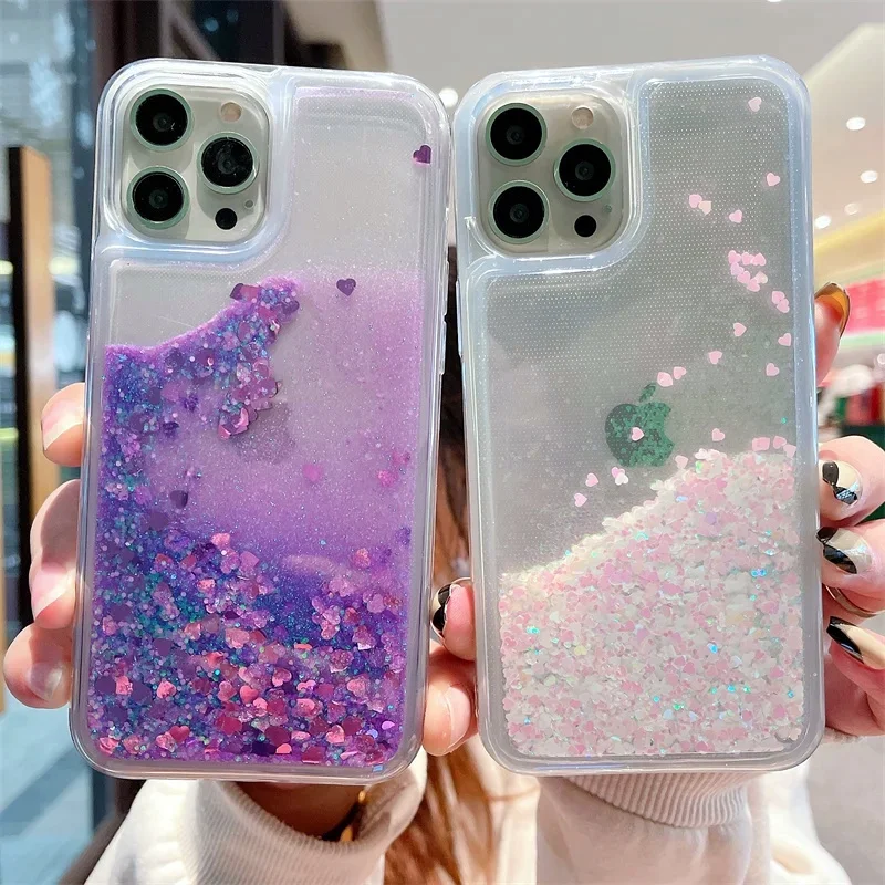 Liquid Glitter Quicksand Phone Case For Xiaomi Mi 10T Pro Shockproof TPU Back Cover For Xiomi 10 T Mi10 Pro Mi10T 10Pro 5G Funda