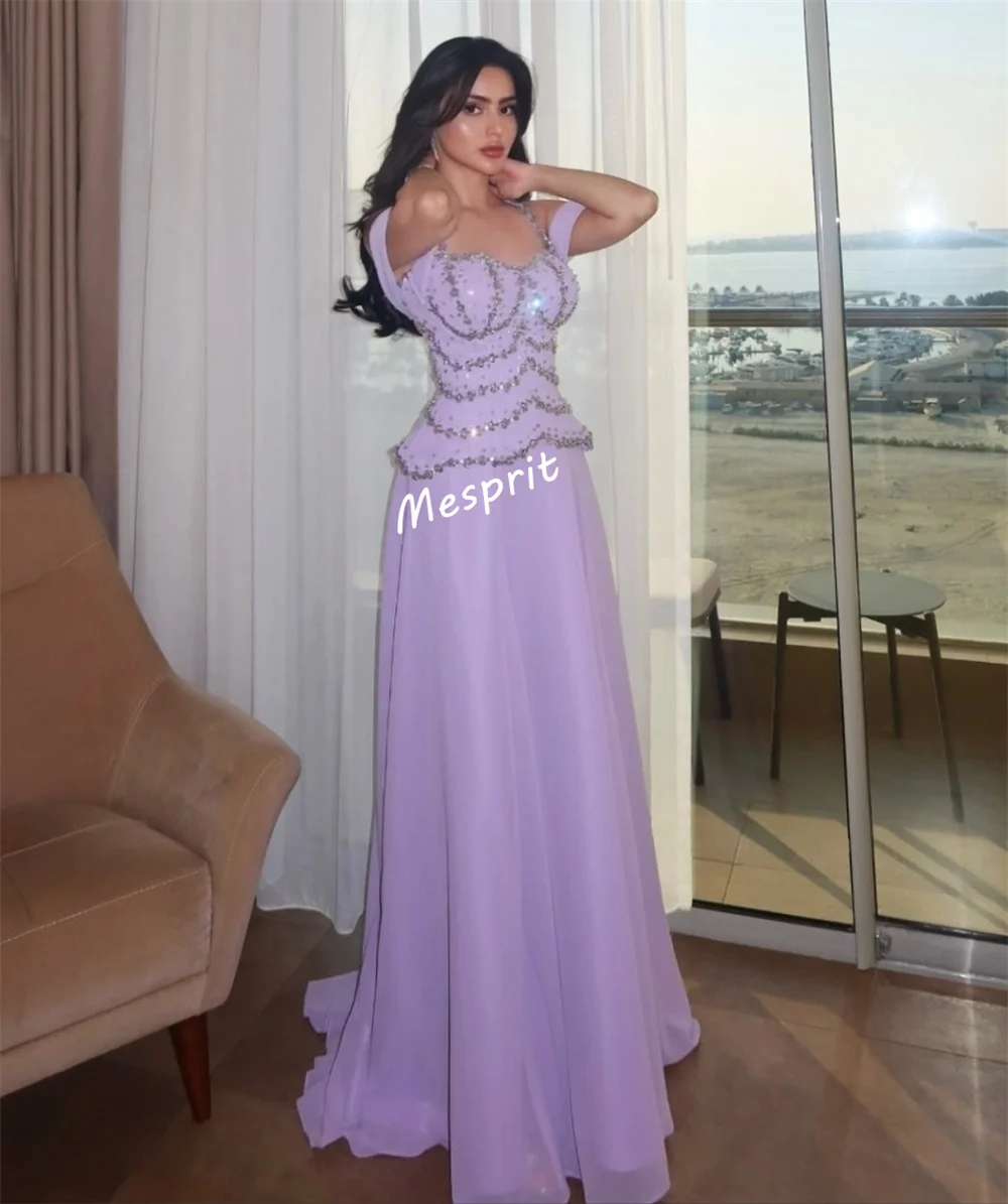 Customized Charming Formal Evening Dress Chiffon A-line Long Dresses Bespoke Occasion Prom Elegant Party Wedding Guest