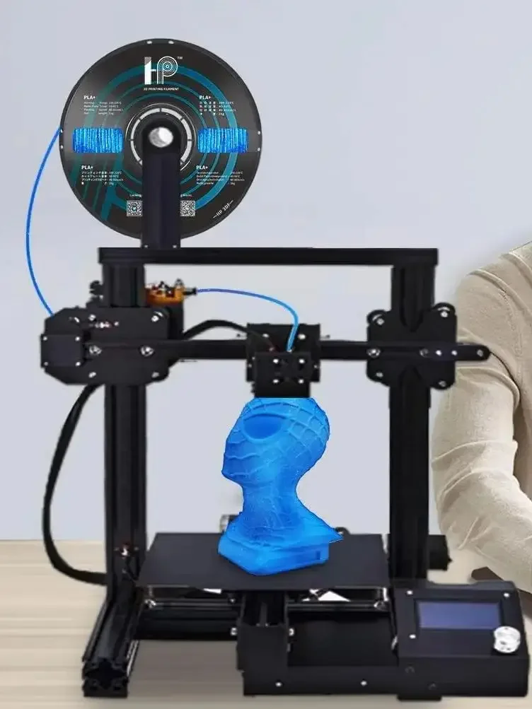 HP3DF 3 لفات (3 كجم) خيوط طابعة ثلاثية الأبعاد غير لامعة/Magic/Glitte، 1.75 مم، ناعمة 100% بدون فقاعات تناسب معظم طابعات FDM ثلاثية الأبعاد