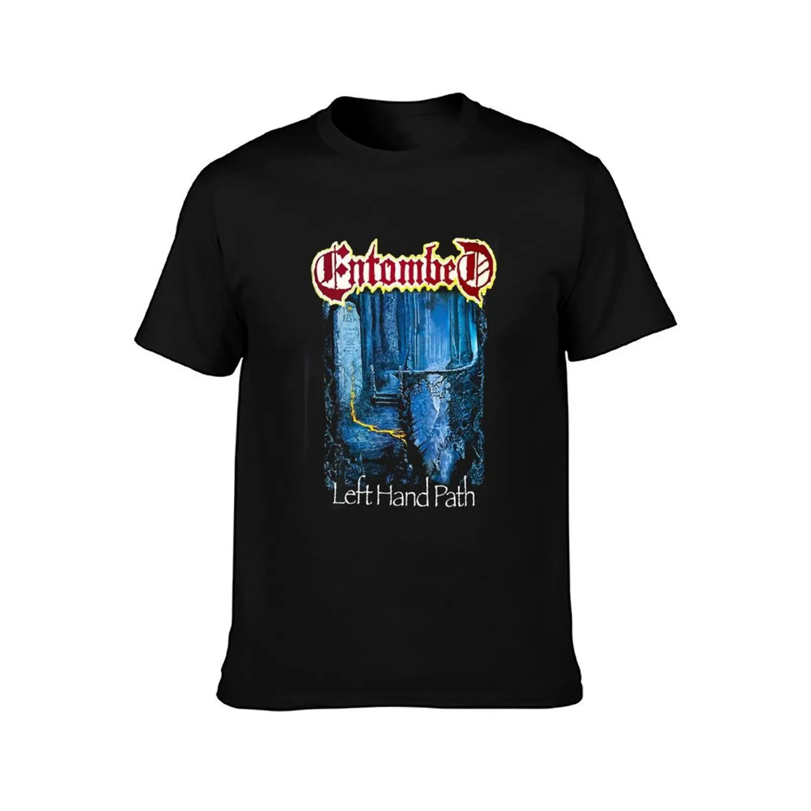Entombed Band 2 T-Shirt Relaxed Casual Short Sleeve Tee T-Shirt