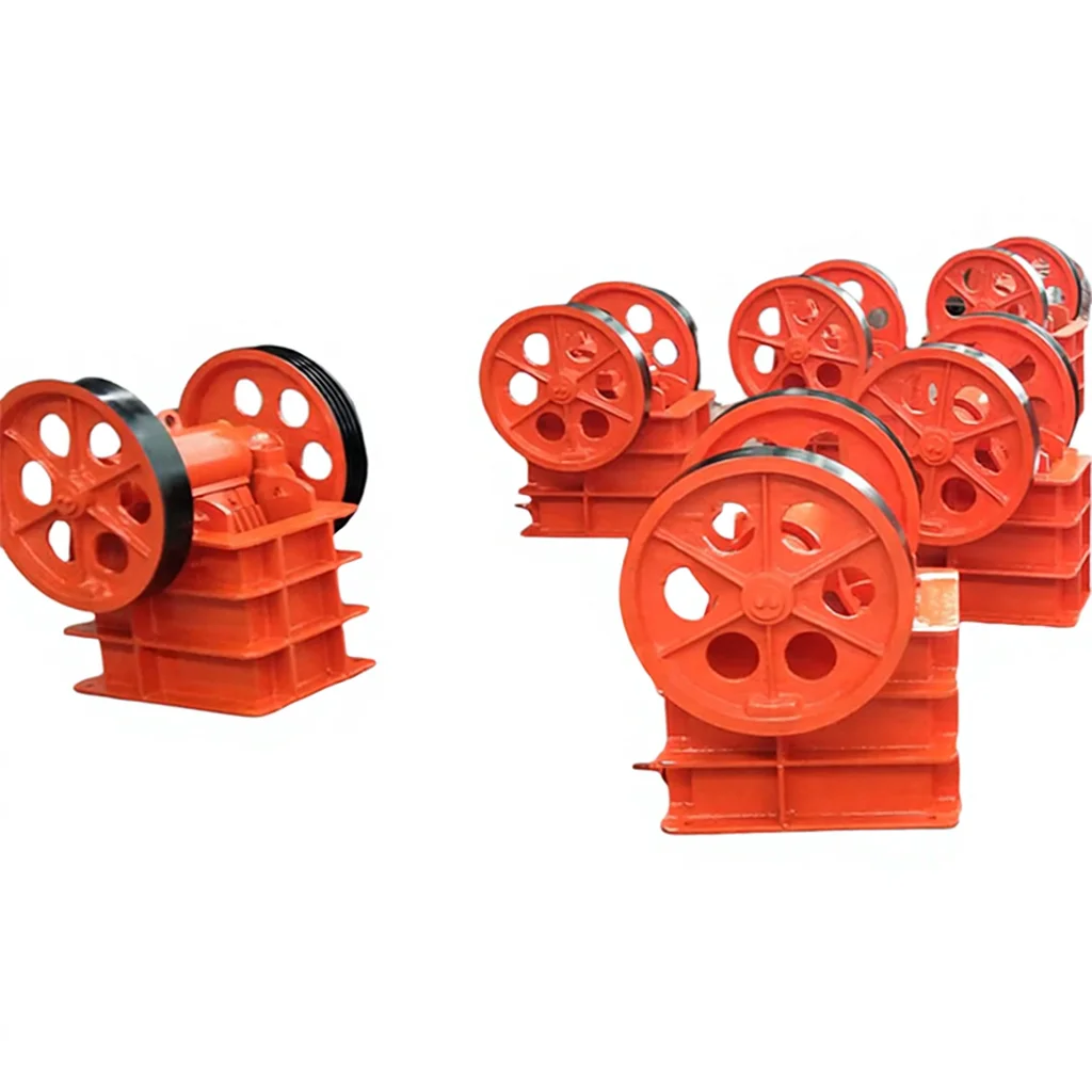 Small Diesel Engine Jaw Crusher with AC Motor for Gold Ore Use High Productivity Max.20t/h Capacity